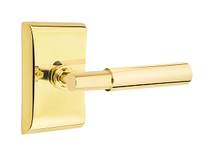 Emtek Select T Bar Smooth Lever Neos Rosette